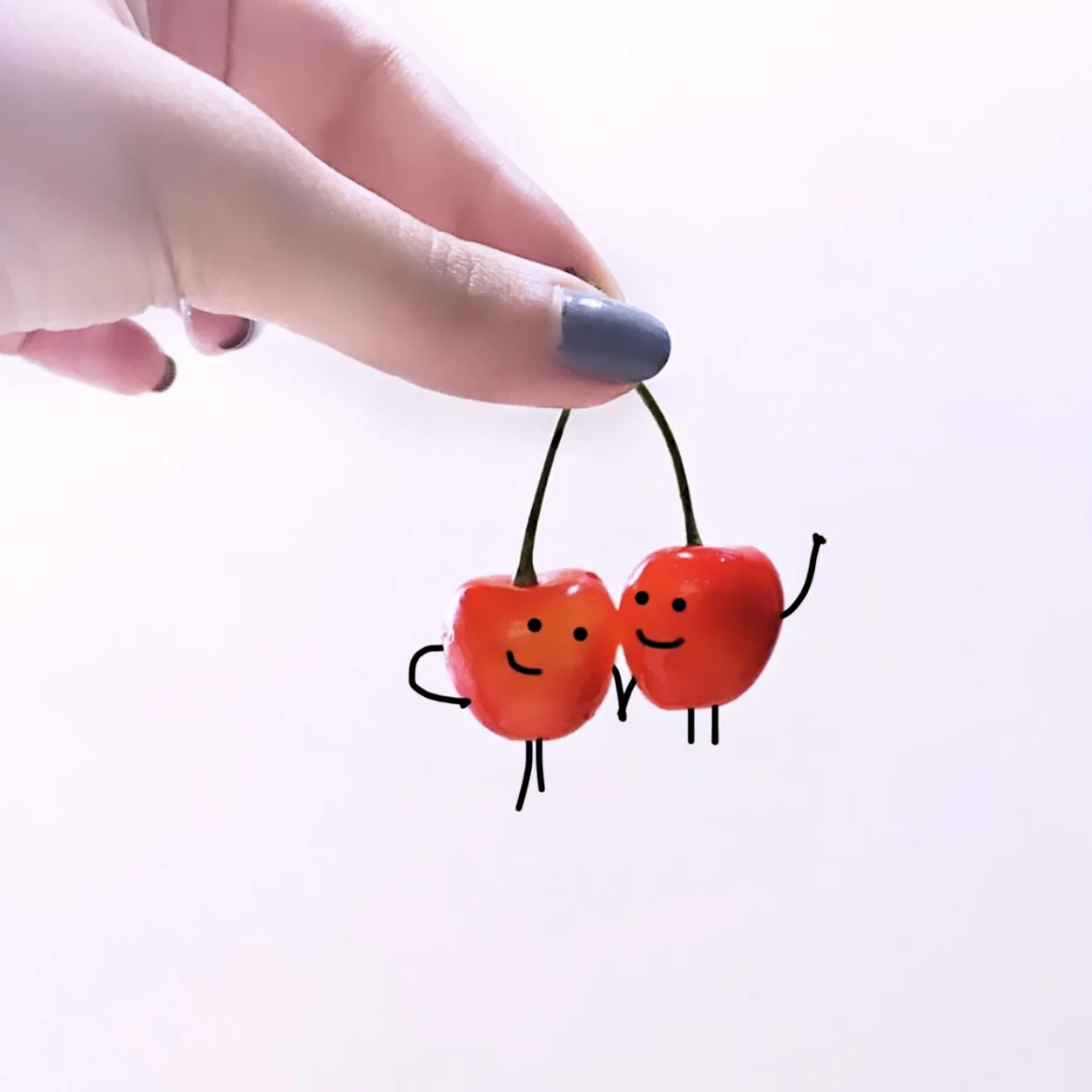 Cherry Pair illustration